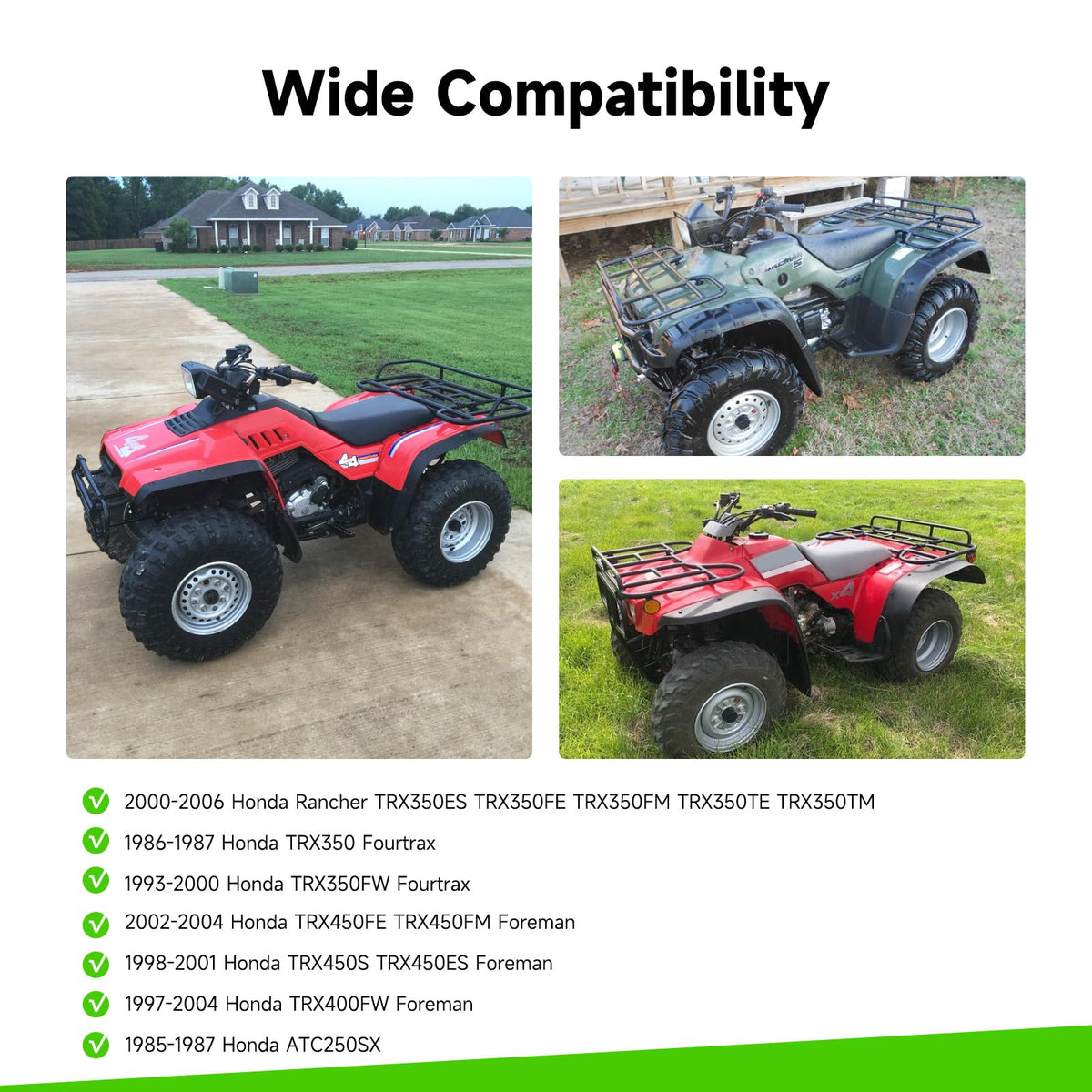 XIKOBY complete kit laid out with parts for a full rebuild convenience