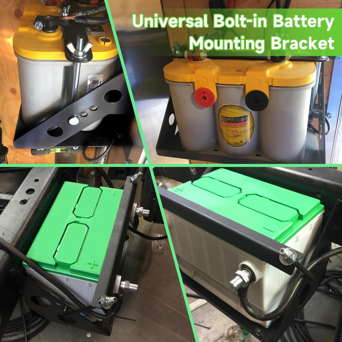 XIKOBY undertray with multiple mounting holes for flexible installation