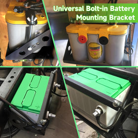 XIKOBY undertray with multiple mounting holes for flexible installation