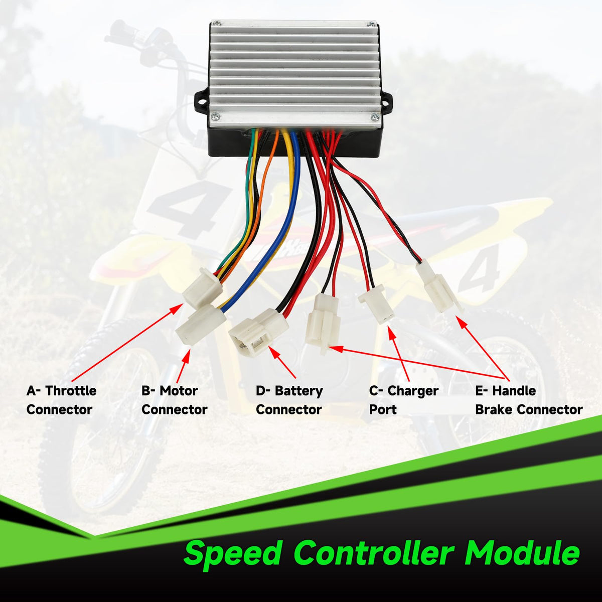 XIKOBY kit wiring and 6-pin connector detail for easy install verification