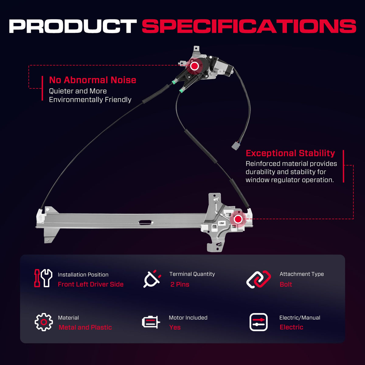 XIMAKA assembled unit angled to show mounting points for precise factory fit benefit