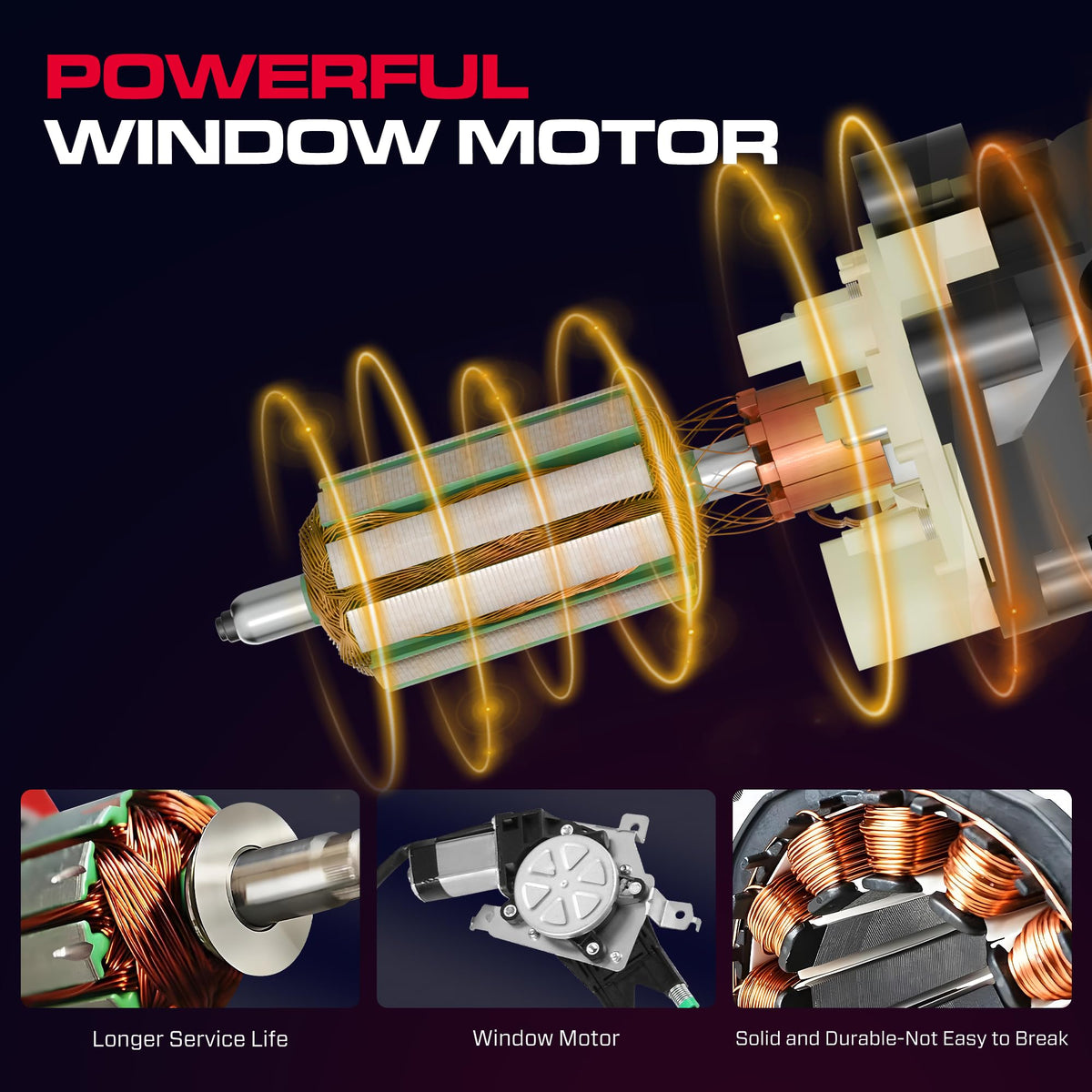 XIMAKA installed in van door demonstrating restored window movement and on-vehicle fit benefit
