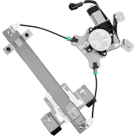 XIMAKA rear passenger-side regulator front view showing fit and form, ensures correct replacement