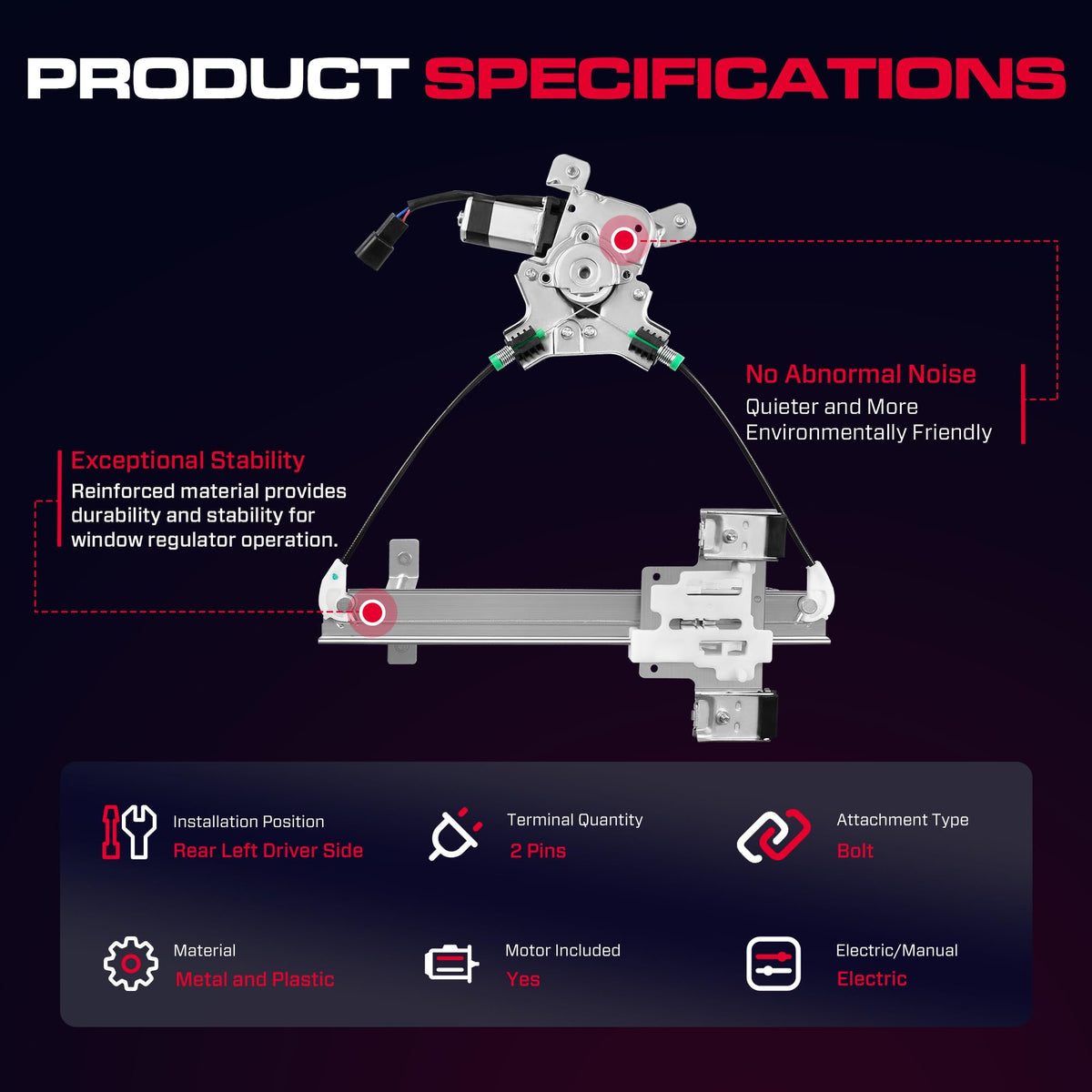 XIMAKA detailed view of mounting points ensuring direct-fit OEM alignment
