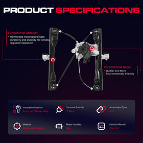XIMAKA regulator rail detail illustrating sturdy construction and smooth operation