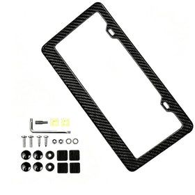 XinDeLeiHuan front view of carbon fiber frame showing sleek finish and refined appearance