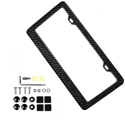 XinDeLeiHuan front view of carbon fiber frame showing sleek finish and refined appearance