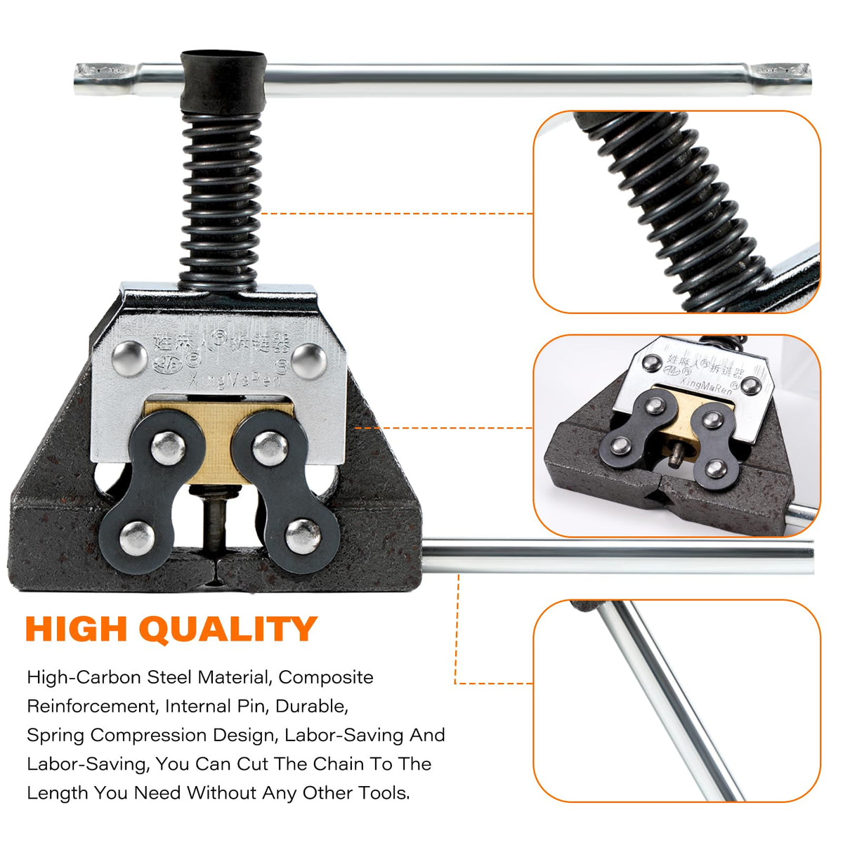 XingMaRen compact tool next to ruler for scale and easy storage