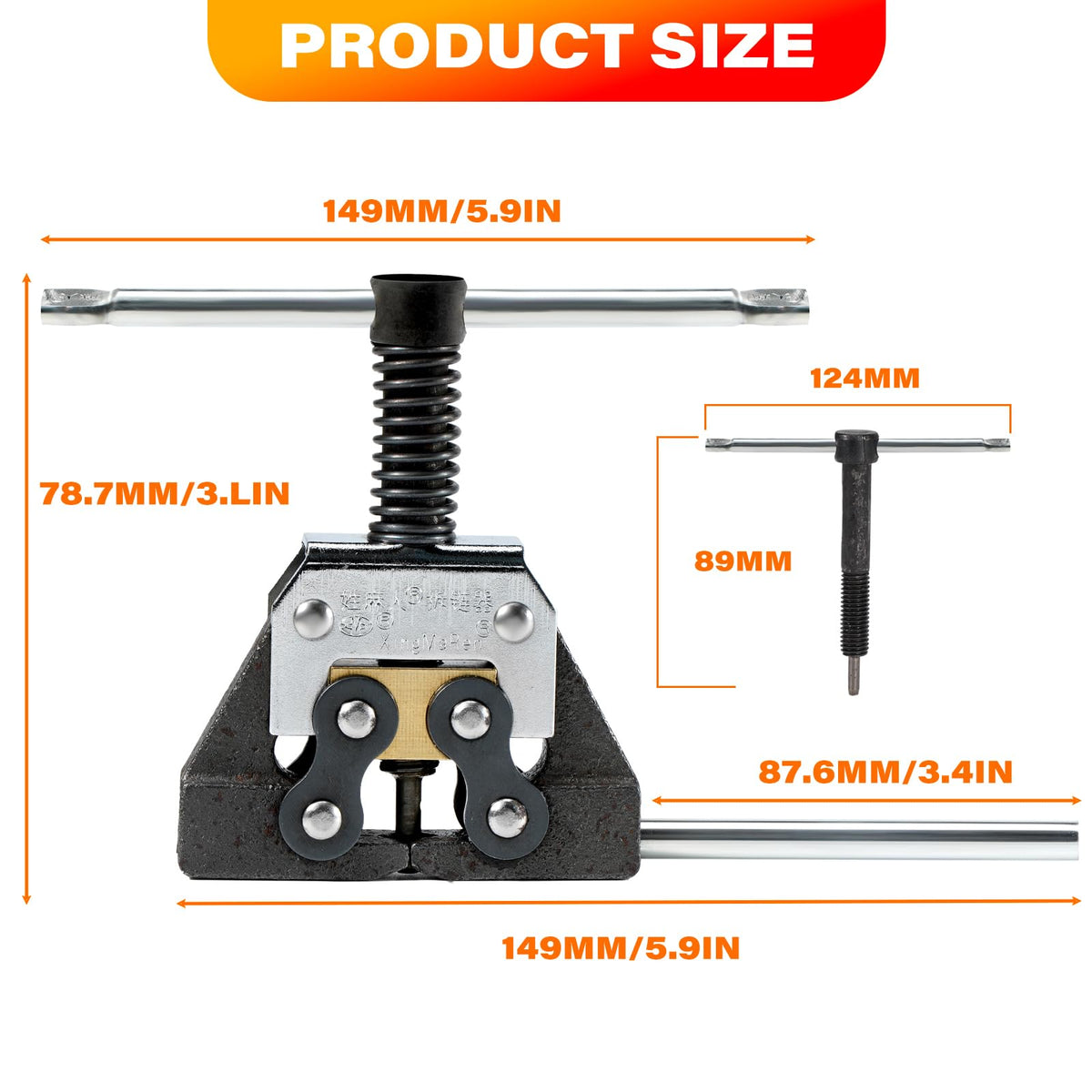 XingMaRen boxed package with detacher and spare handle for ready-to-use repairs