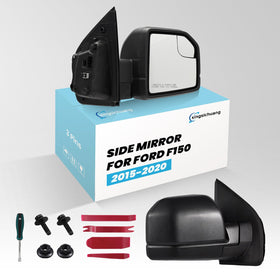 xingsichuang mirror front view showing fit and finish, assures OEM fit