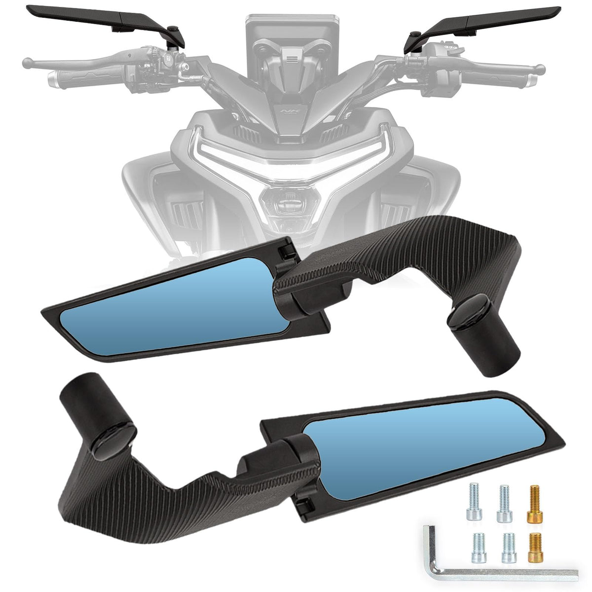 XINGWU front mirror assembly showing sleek profile and durable build benefit