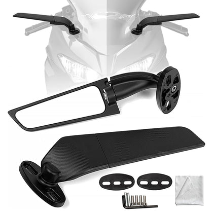 XINGWU front profile mirror showing sleek wind wing and low drag benefit