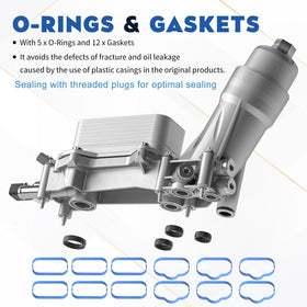 XINLIN housing installed in engine bay demonstrating direct-fit replacement benefit