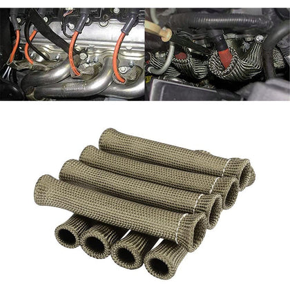 XINPENGLIU front view of 8-pack heat sleeves showing complete kit and benefits