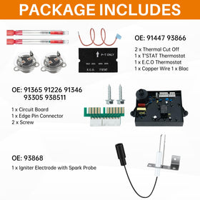 XINSTCO kit installed in RV water heater during repair, quick on-the-road fix benefit