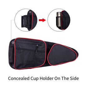 Xintre removable foam pad detail showing knee protection benefit