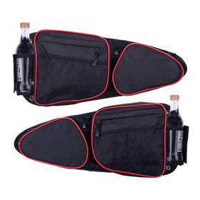 Xintre front door bags front view showing storage and fit benefit