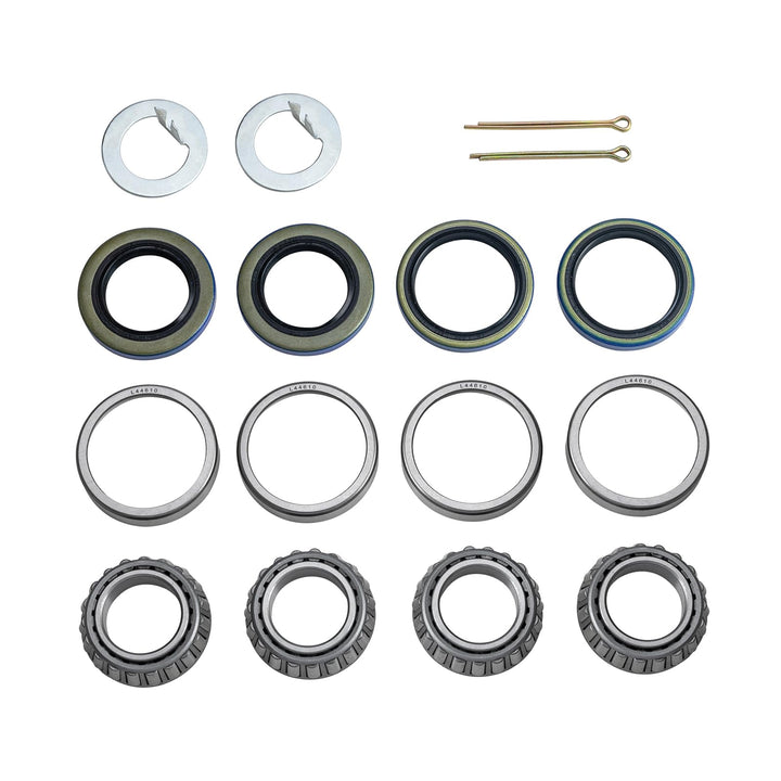 Xintre front view of the full bearings kit showing organized components and fit clarity