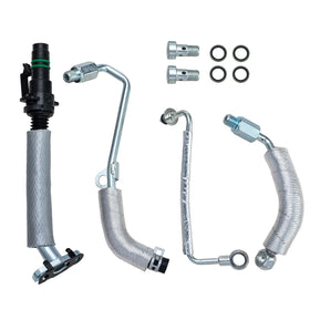 Xintre front packaging showing complete turbo line kit and clear contents benefit fit clarity