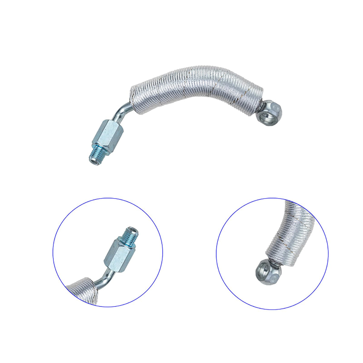 Xintre installed underhood view showing correct turbo plumbing restoration benefit confidence