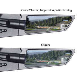 Xintre rotating joint adjustment enabling precise mirror positioning