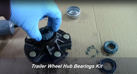 Xintre bearings laid beside ruler showing measurements for accurate fit verification