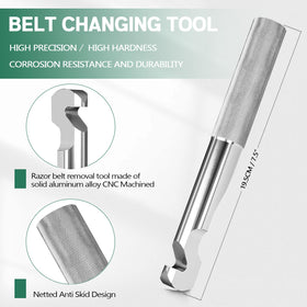Xislet flexible shaft close-up showing bendable reach and easier screw access