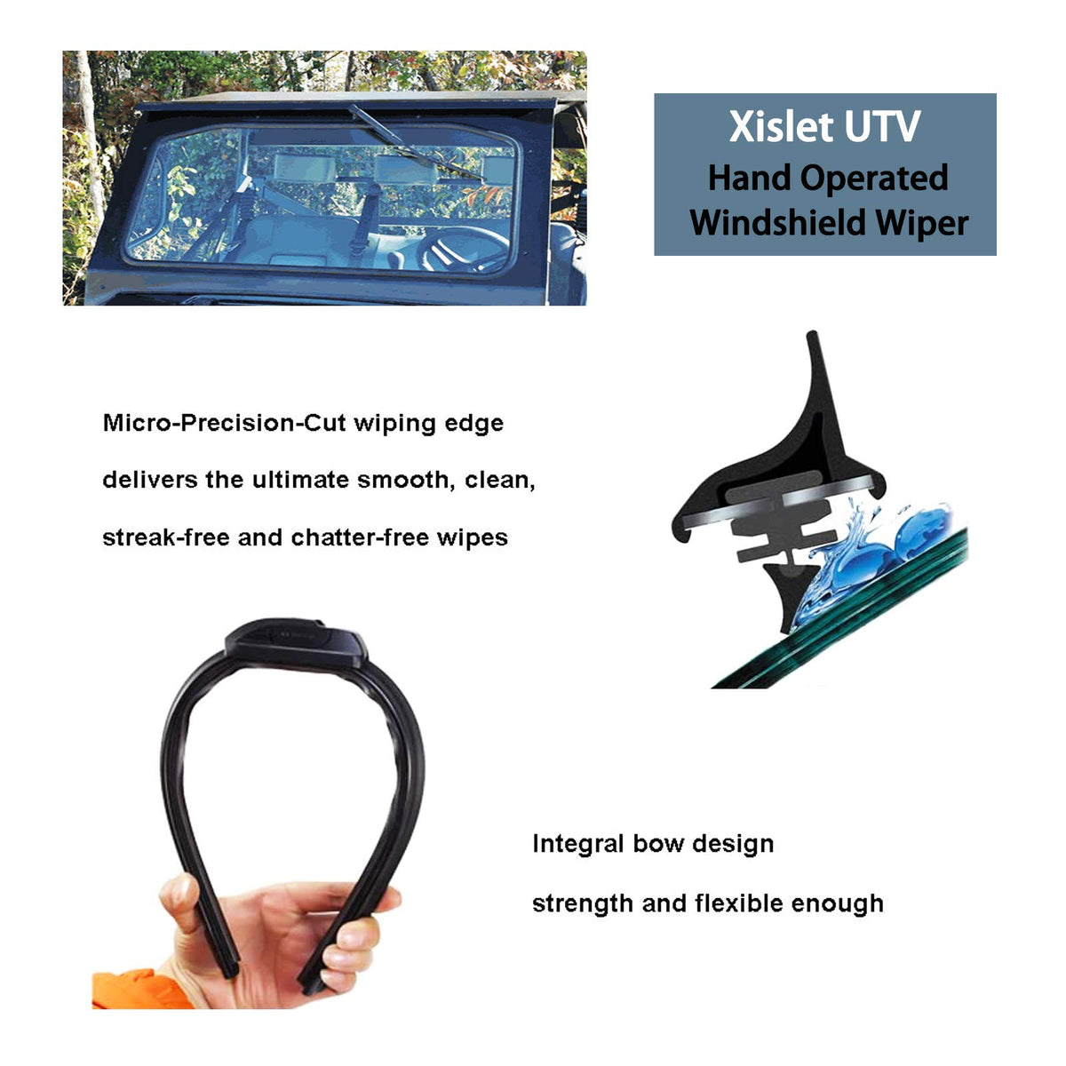 Xislet product box with spare blade included for quick on-trail replacement