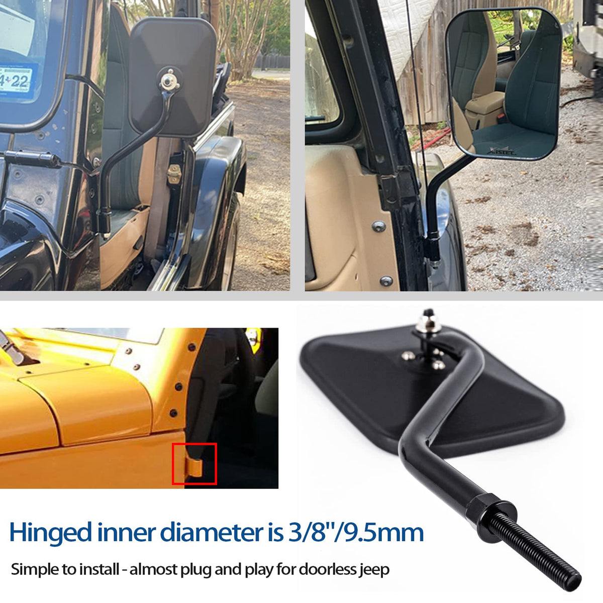 Xislet next-to-hinge scale comparison to confirm proper hinge fit