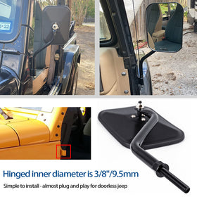 Xislet next-to-hinge scale comparison to confirm proper hinge fit