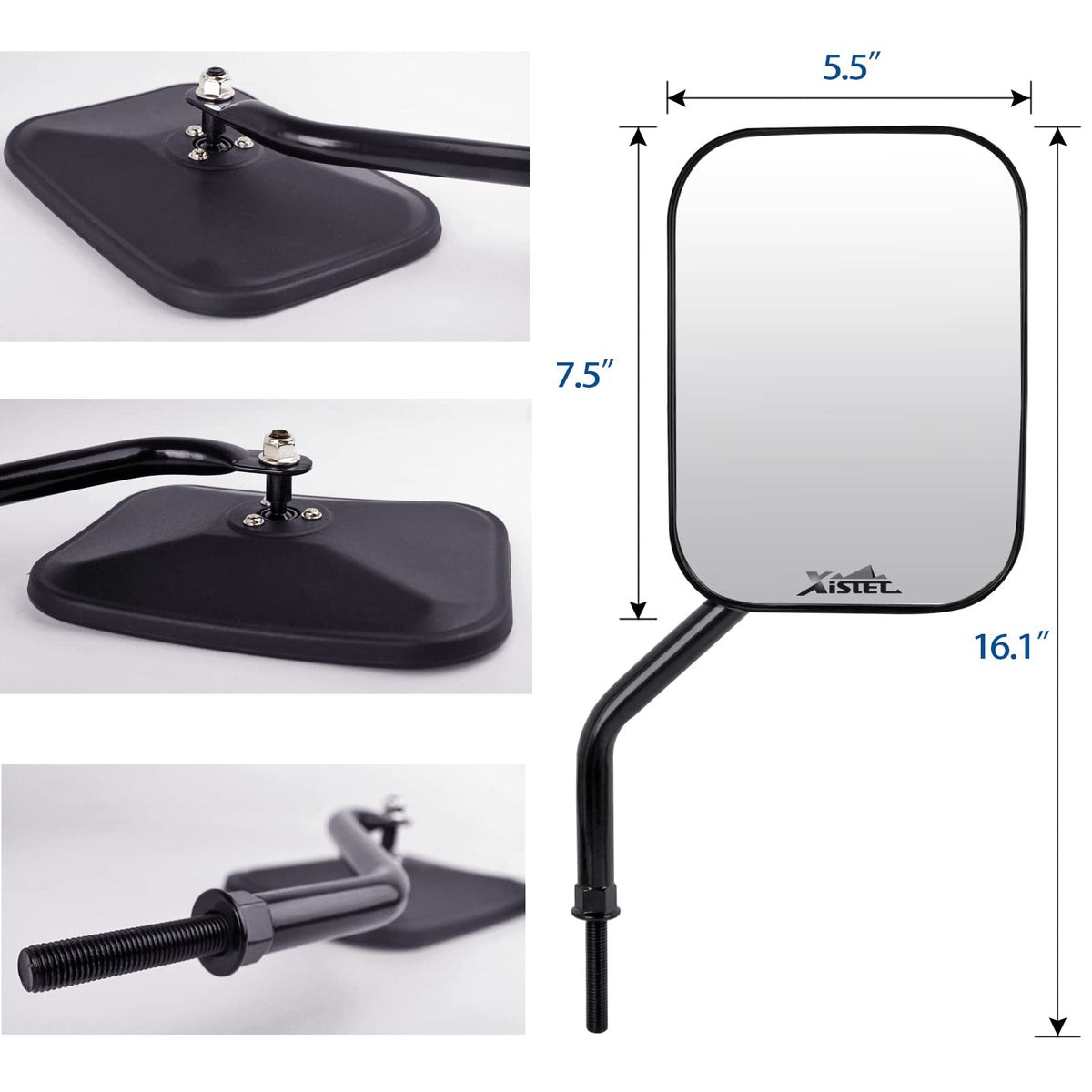 Xislet side profile demonstrating aerodynamic housing for quieter drive