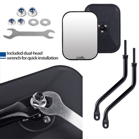 Xislet single support arm design cutting wind noise on highways