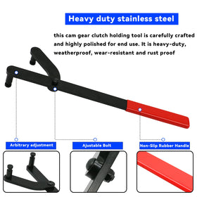 XiTuanYuan tool engaged in sprocket holes demonstrating secure hold