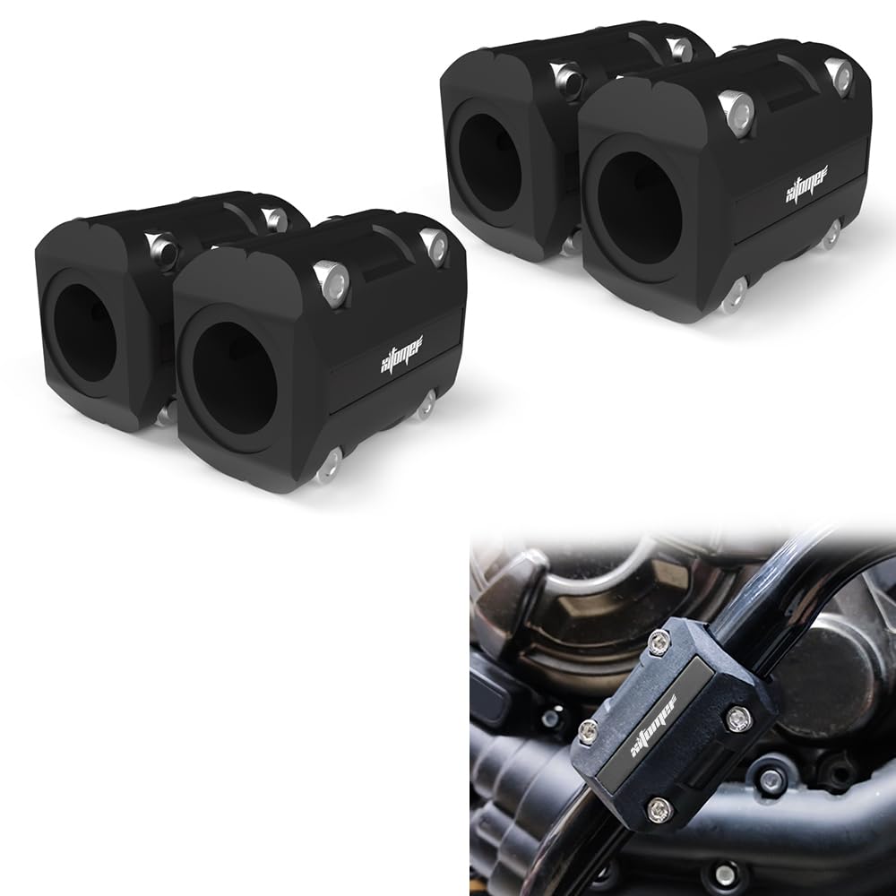 xitomer front packaging showing four crash bar sliders and benefits of protection