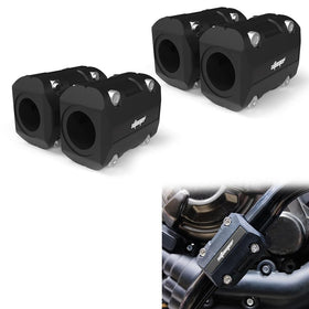 xitomer front packaging showing four crash bar sliders and benefits of protection