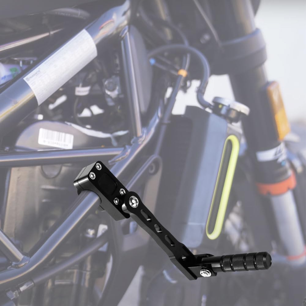xitomer close-up of long angled mounting arm showing adjustable comfort