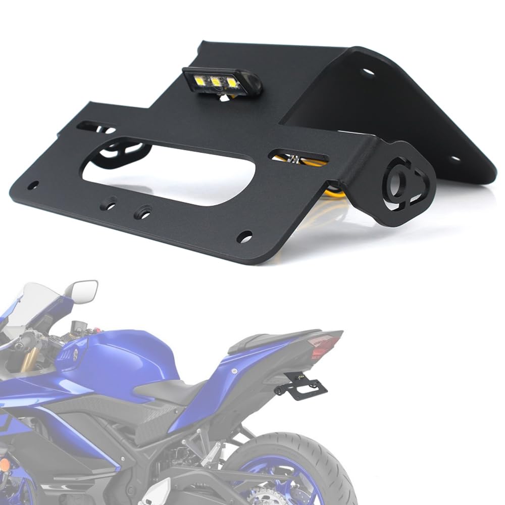 Xitomer front view of tail tidy showing compact rear profile and cleaner look