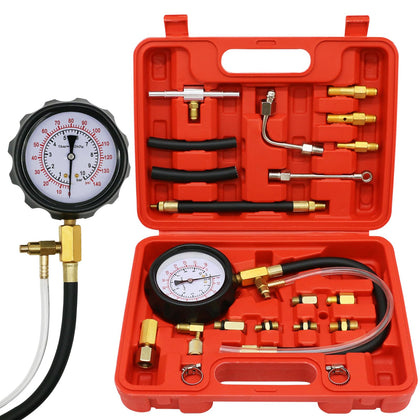 XiTuanYuan front packaging with gauge and case showing portability and protection