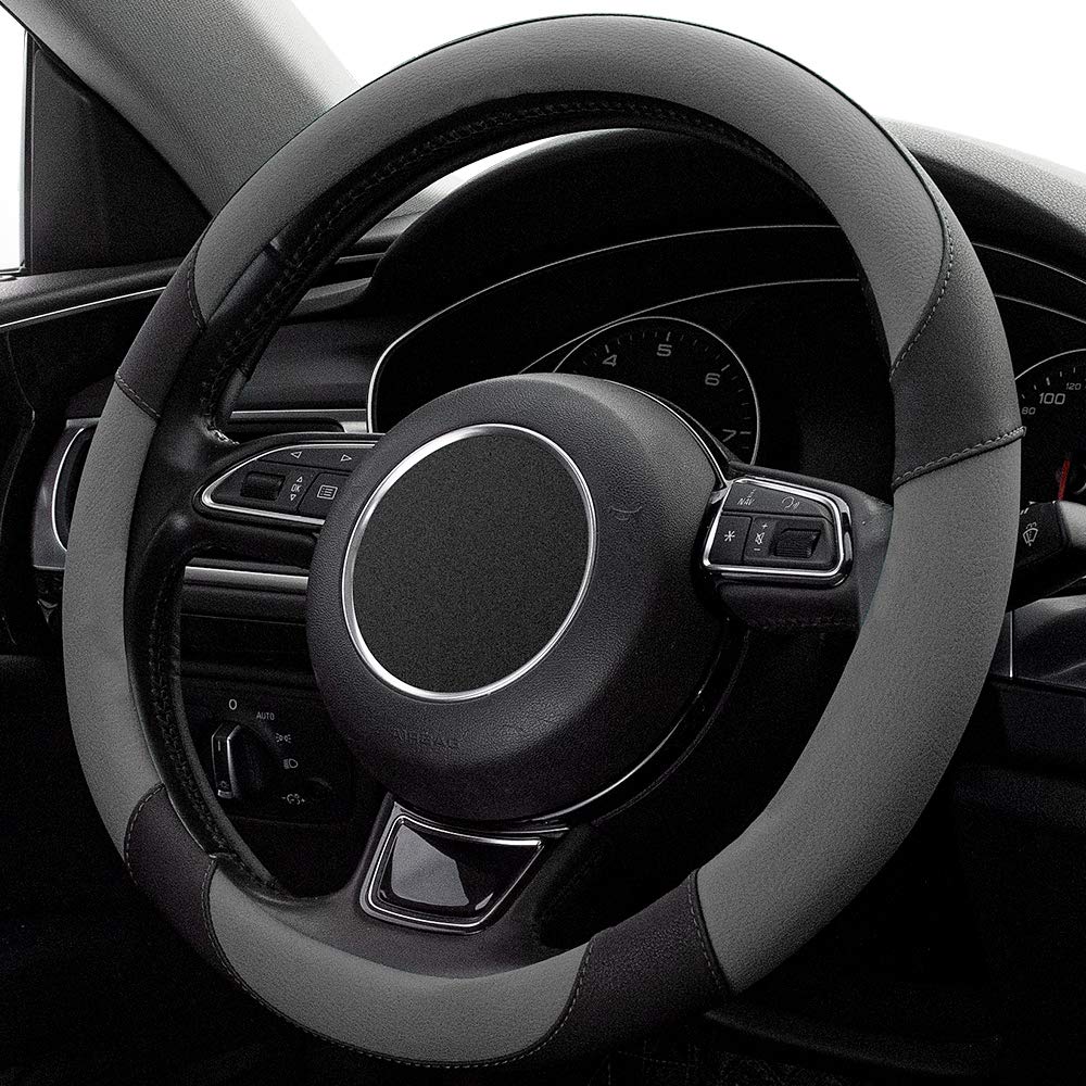 Xizopucy installed on steering wheel, improved grip and anti-slip control