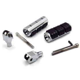 XKH-MOTO chrome finish detail showing polish and corrosion resistance benefit