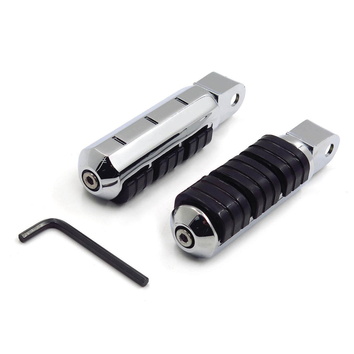 XKH-MOTO peg next to ruler for scale showing compact dimensions and fit