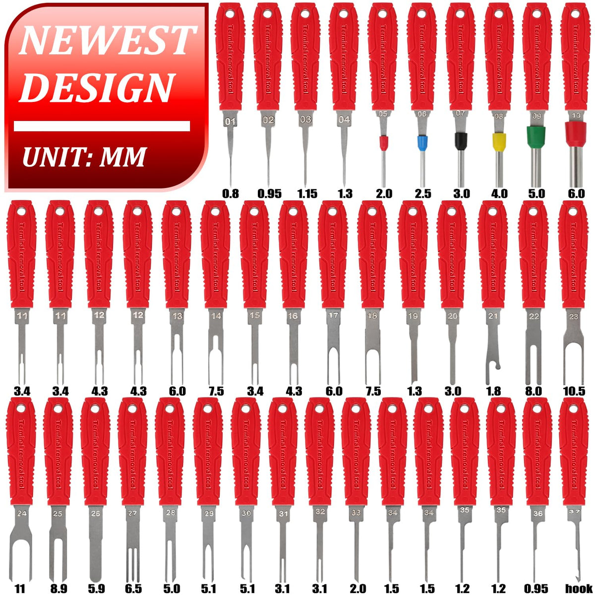XLWJBES close-up on extractor tips showing precise cuts and reinforcements for durability