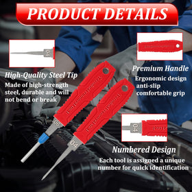 XLWJBES ergonomic non-slip handle texture for comfortable, controlled gripping