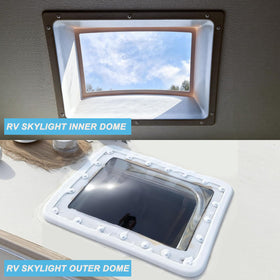 XMK inner dome front view illustrating interior finish and light diffusion benefit
