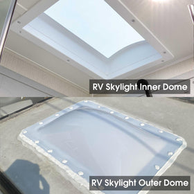 XMK inner dome front view highlighting interior finish and light diffusion
