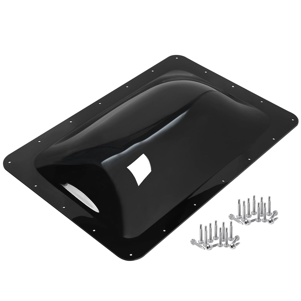 XMK skylight outer dome front view showing clean profile and protection