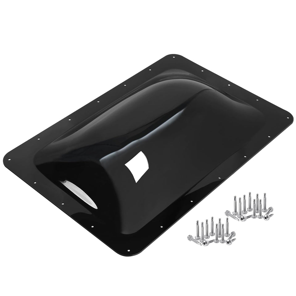 XMK skylight outer dome front view showing clean profile and protection