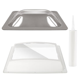 XMK outer dome front view showing durable polycarbonate and UV protection benefit