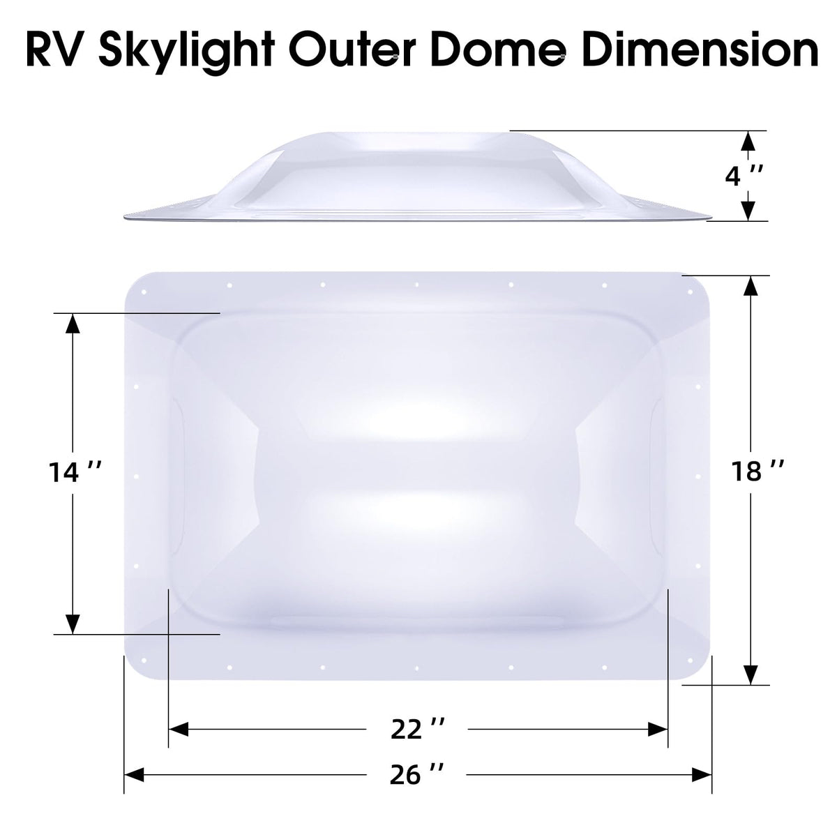 XMK outer dome UV coating closeup demonstrating sun protection benefit