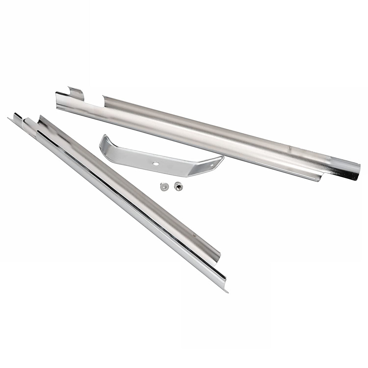XMMT close-up of chrome finish, highlights polish and corrosion resistance
